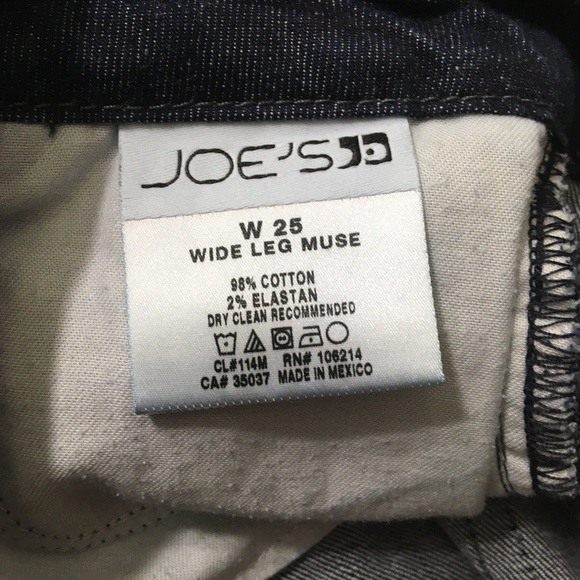 Joe's Jeans Wide Leg Muse in Bardot Wash Jeans 25 - Picture 8 of 8